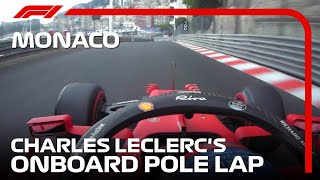 Charles Leclercs Onboard Pole Lap  2021 Monaco Grand Prix  Pirelli [upl. by Noiramed]