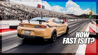 FIRST TIME Sending my 1000HP Hennessey Exorcist on a Drag Strip [upl. by Ishmul]