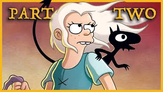 Disenchantment Part 2 is a MAGICAL IMPROVEMENT Season 2 Review [upl. by Kcolttam161]