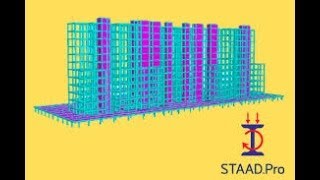 STAADPRO ll STAAD CONNECTION ll STRUCTURAL DESIGN USING STAAD CLASS3 [upl. by Anailli]