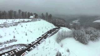 Hotel Dollenberg Winter 2015  Luftaufnahmen [upl. by Myriam298]