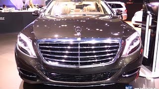 2016 MercedesBenz SClass S550e Plugin Hybrid  ExteriorampInterior Walkaround 2015 LA Auto Show [upl. by Larrie]