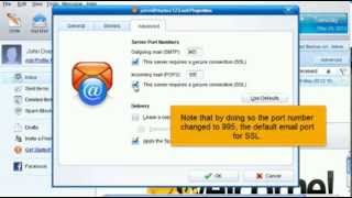 Configuring a POP email account with SSL in IncrediMail [upl. by Connolly176]