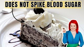 This 5Ingredient Poke Cake Won’t Spike Blood Sugar  EASY Dessert for Diabetics amp PreDiabetics [upl. by Nosahc450]