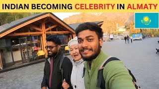 INDIAN BECOMING CELEBRITY IN ALMATY [upl. by Arim]