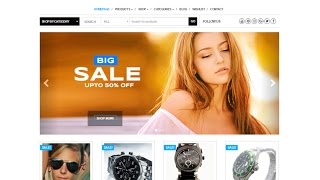 EShop WordPress Theme Review With Download Link [upl. by Noremak]