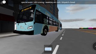 EPTA Roblox New Flyer XD60 6304 2024 On W81 Limited [upl. by Nonnad172]