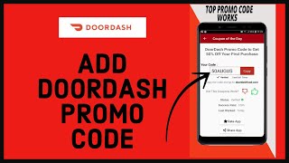 How to Add Promo Code on Doordash 2022 Enable Doorsash Promo Code [upl. by Drarig]