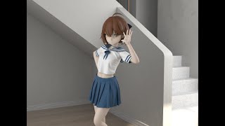 【MMD】Make you happyhanserremaster version [upl. by Nightingale]