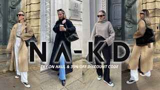 NAKD FASHION HAUL amp 35 OFF DISCOUNT CODE Katie Peake [upl. by Nolly254]