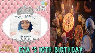 My Daughters 10th Birthday Celebration In Uk 🇬🇧 🥰  Birthday Vlog 2022 [upl. by Nowad760]