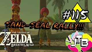 SANDSEAL RALLY Zelda  Breath of the Wild 115 Raqa Zunzo Shrine [upl. by Haywood]