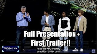 Full Percy Jackson D23 Presentation With Rick Riordan Walker Leah And Aryan Plus First Trailer [upl. by Aivyls]