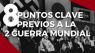 8 puntos clave previos a la Segunda Guerra Mundial [upl. by Godderd]