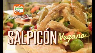 Salpicón de setas con verduras vegano  Cocina Vegan Fácil [upl. by Atikahc226]