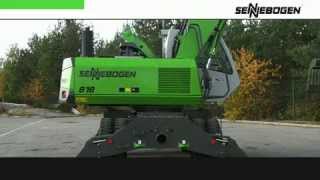 SENNEBOGEN  Technology Material handling machine 818 DSeries presented in Germany [upl. by Lipkin20]