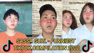 SASSA GURL  FUNNIEST TIKTOK COMPILATION 2022 [upl. by Tull]