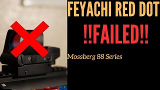 Feyachi RS30 Red Dot Locking Pin Failed at Shooting Range [upl. by Morrissey420]