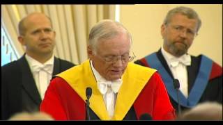 Neil Armstrongs honorary degree acceptance speech [upl. by Llednar]