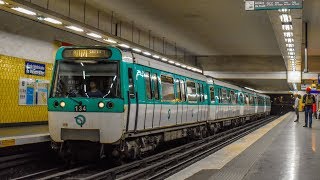 Cabine Metro RATP Ligne 8  Créteil  Balard [upl. by Anawd]