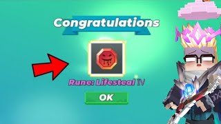 New Trick to get Lifesteal IV in Bedwars Blockman Go [upl. by Isaac758]