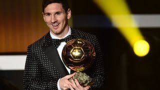 Lionel Messi zum vierten Mal Weltfußballer [upl. by Aikan38]