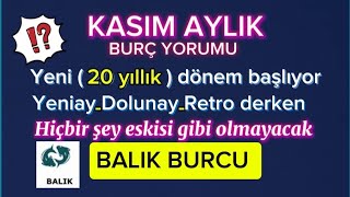 🍀KASIM AYI BALIK BURCU YORUMU [upl. by Jaenicke]