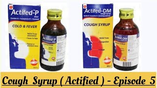 Part 3 of Cough Syrups  Actifed P  Actified DM  Cough Syrup  Cold  Flu  Dosage Detailgsk [upl. by Malvie944]