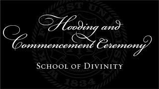 Wake Forest University School of Divinity 2024 Hooding and Commencement Ceremony [upl. by Chaves]