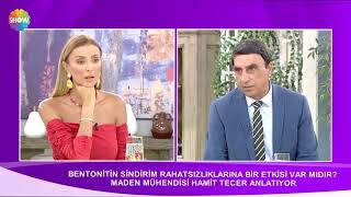 Özge Ulusoy amp Hamit Tecer BENTONİTİN SİNDİRİM RAHATSIZLIKLARINA BİR ETKİSİ VAR MIDIR [upl. by Sugden909]