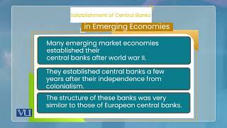 Central Banking Origins of The Central Banking System  Monetary Economics  ECO604Topic112 [upl. by Notniuqal]