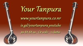 Your Tanpura  C Scale  15 kattai [upl. by Ayekan699]