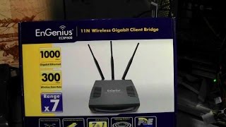 Engenius ECB9500 wireless device unboxing and overview [upl. by Darcia439]