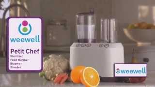 Weewell WPF650 Petit Chef PişiriciIsıtıcıBlender ve Sterilizatör [upl. by Ahel702]