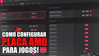 COMO CONFIGURAR o Painel AMD RADEON ADRENALIN para AUMENTAR FPS em JOGOS ATUALIZADO 2023 [upl. by Huldah]