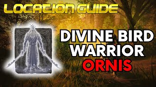 ELDEN RING WHERE TO FIND THE DIVINE BIRD WARRIOR ORNIS SPIRIT SUMMON [upl. by Saenihp]