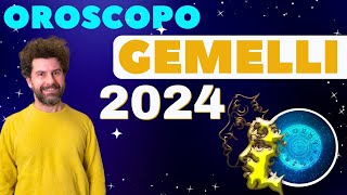 Oroscopo GEMELLI 2024  Sfide e Opportunità per l’anno che verrà [upl. by Eyt]