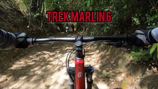 Trek marlin 6 2022  trail ride [upl. by Auston]