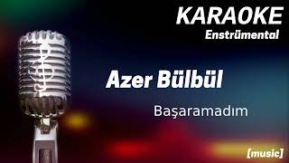 Karaoke Azer Bülbül Başaramadım [upl. by Aynatahs]