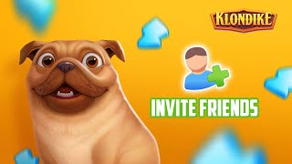 How To Invite Friends And Get Rewarded in Klondike Adventures [upl. by Willy]