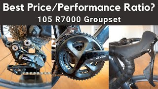 Shimano 105 R7000 Groupset  The best PricePerformance Ratio [upl. by Latsryk107]