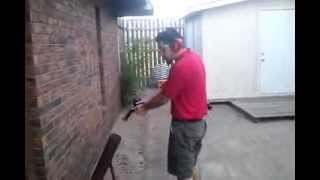 Desert Eagle in 357mag shooting 38special fail [upl. by Riocard3]