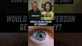 Would A Blind Person Get Surgery To See  Born Blind vs Lost Sight  Featuring Christine Ha [upl. by Goldy]