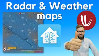 Realtime radar and weather maps in Home Assistant [upl. by Ettedanreb]