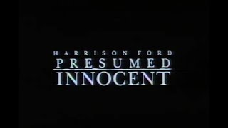 Presumed Innocent 1990  Official Trailer [upl. by Scherman]