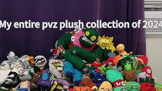 MY PVZ PLUSH COLLECTION OF 2024 [upl. by Ateuqal]