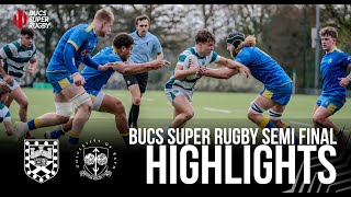 Exeter vs Bath  BUCS Super Rugby Highlights  Semi Final [upl. by Diley]