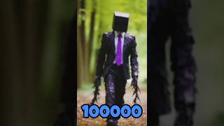 Minecraft enderman 1 vs enderman 10000 minecraft edit [upl. by Nylirad226]