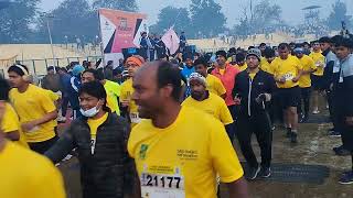 21 KM  Mens  sail bokaro Half marathon 2024  सेल बोकारो हाफ मैराथन 2024  MKM STEDIUM BOKARO [upl. by Vijnas793]