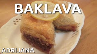 BAKLAVA  stari recept [upl. by Florian]